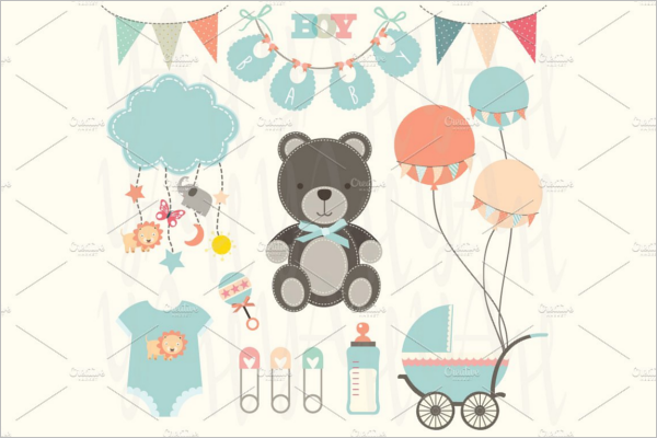Cute Baby Shower Banner