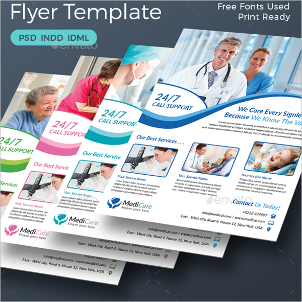Dental Service Flyer Template