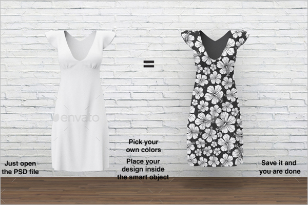 Dress Design Mockup