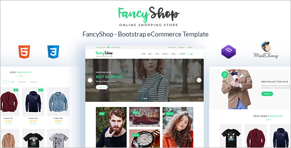 E-Commerce Bootstrap Template