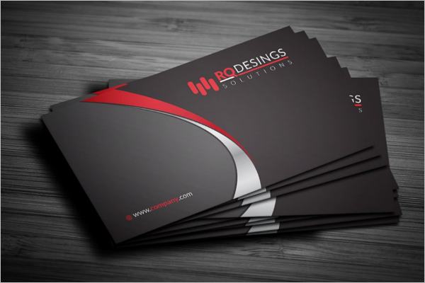 Editable Corporate Business Card Template