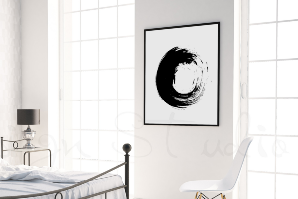 Editable Photo Display Mockup Design
