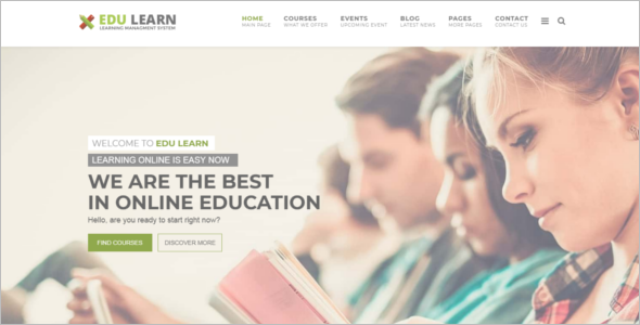 Education Web Design Joomla Template