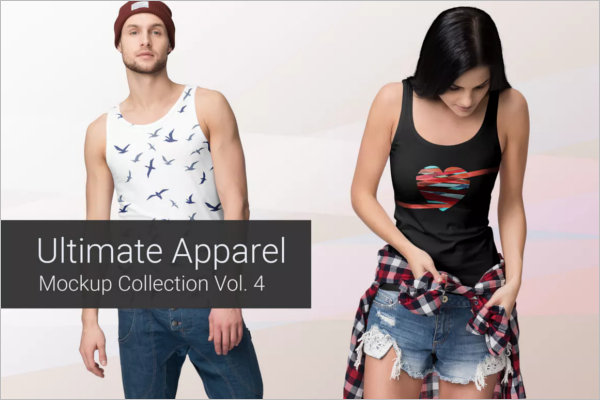Elegant Apparel Clothing Mockup Design