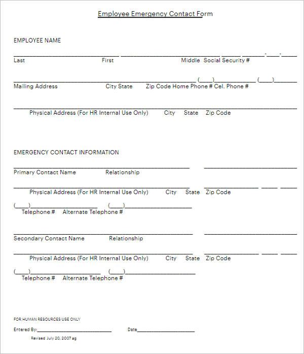 16 Employee Referral Form Samples Free Word Doc Templates