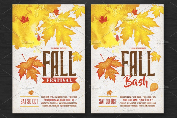 46+ Fall Flyer Templates Free PSD, Word Design Ideas