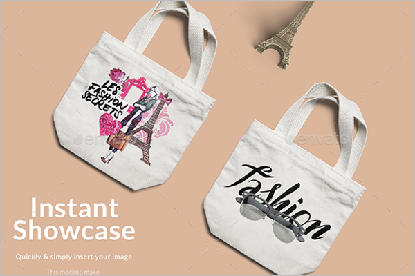 Fashion Bag Mockup Design