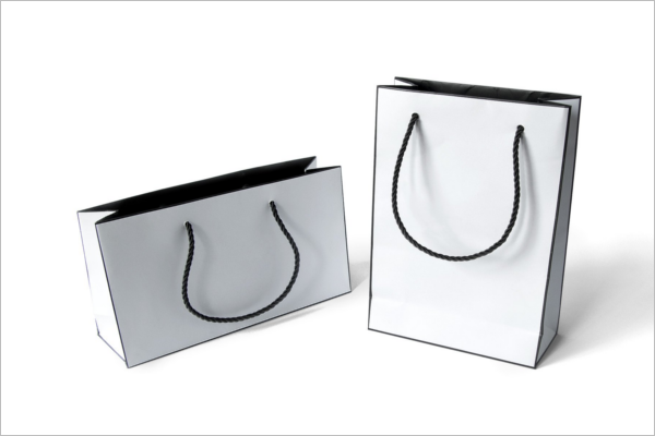 Fashion Paper Bags Mockup Design