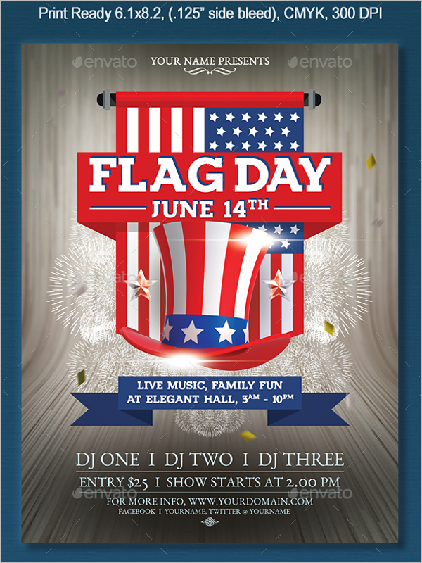 Flag Flyer Template