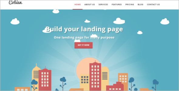 Flat Bootstrap WordPress Theme