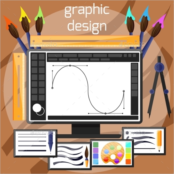 Flat Graphic Design Template
