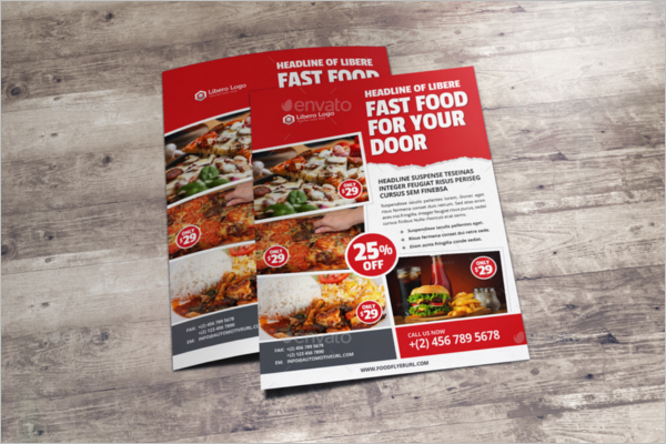 Food Menu Restaurants Flyer Design