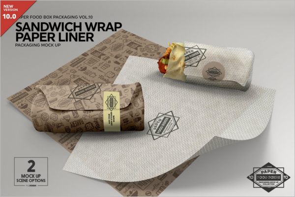 Food Packaging Design Mockup