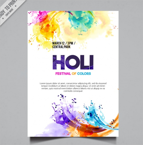 Free PSD Event Flyer Template