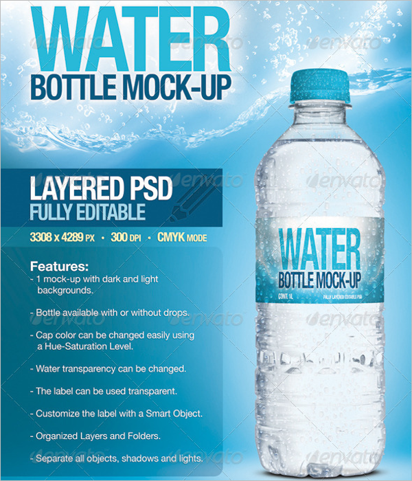 Download 40 Water Bottle Mockups Free Psd Photoshop Designs