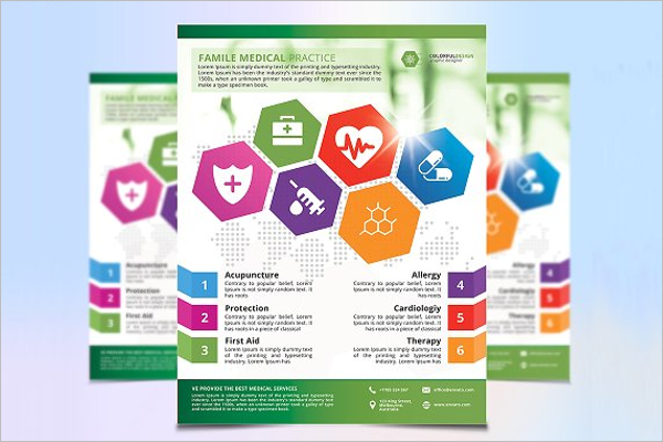 Fully Editable Medical Flyer Design
