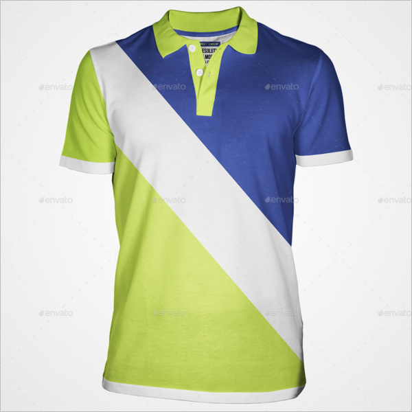 Fully Editable Polo t-shirt Mockup