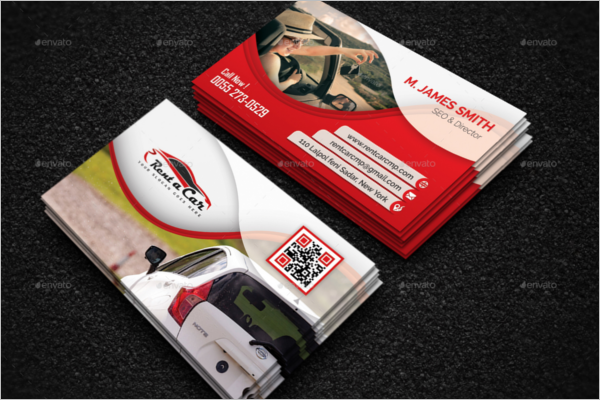 Gym Trainer Business Card Design