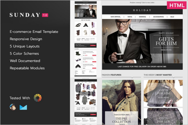 HTML Email Template Design