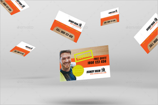 Handyman Business Card Template