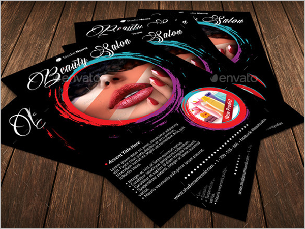 High Quality Beauty Salon Flyer Template