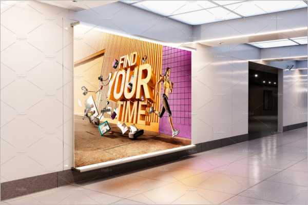 High Resolution Billboard Mockup Design