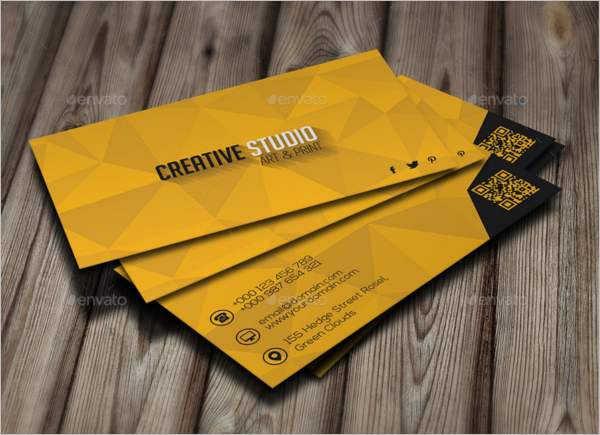 44+ Yellow Business Card Templates Free PSD, Vector Designs