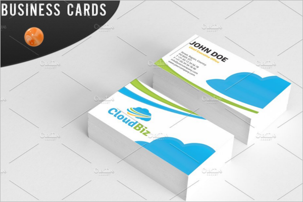 IT Networking Business Card Template