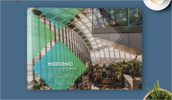 InDesign Landscape Brochure Template