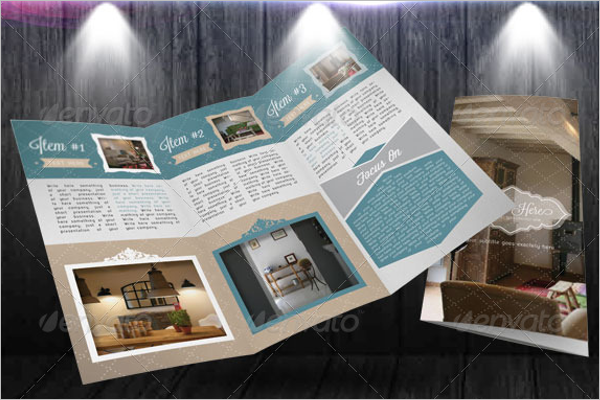 InDesign Retro Brochure Template
