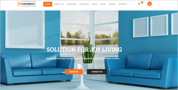 Joomla Interior Design Template