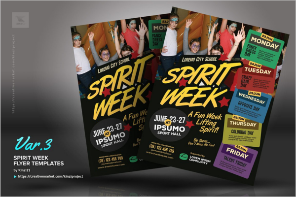 Kids Sports Event Flyer Template
