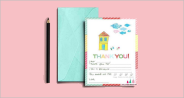 Kids Thank You Cards