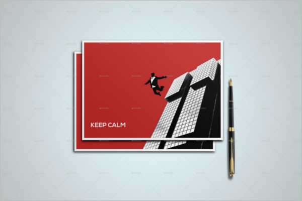 Landscape Paper Mockup Template