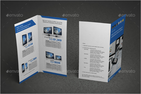 Leaflet Brochure Mockup Bundle Design