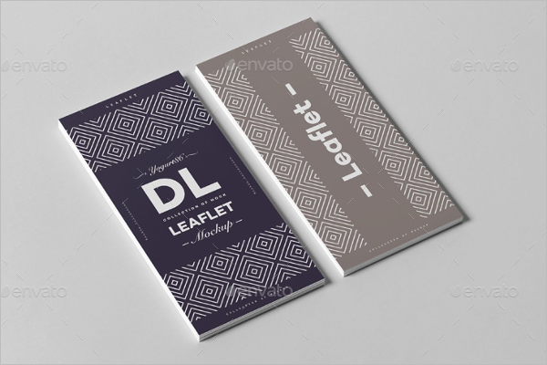 Leaflet DL Brochure Mockup Design
