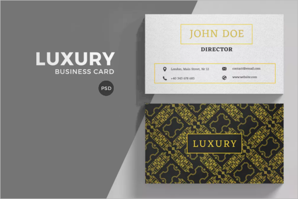 Luxury Business Card Template