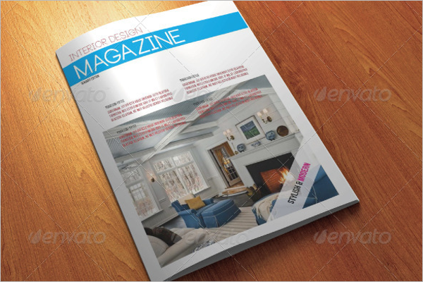 Magazine Interior design Template