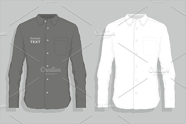 Men's Dress Design Template
