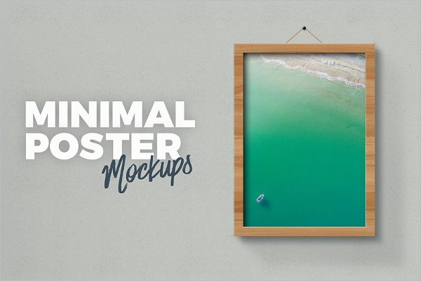 Minimal Poster Mockup Design