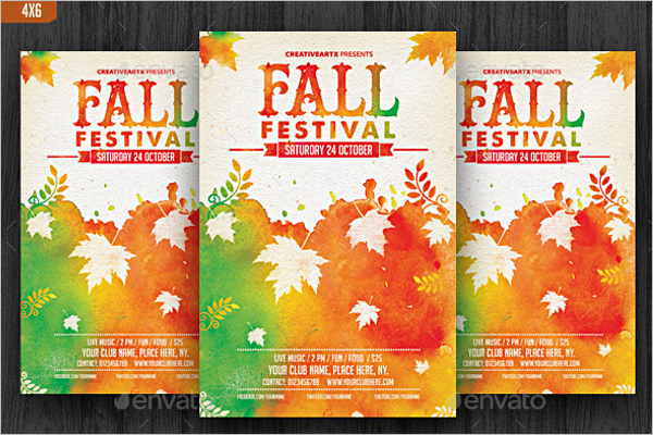 46+ Fall Flyer Templates Free PSD, Word Design Ideas