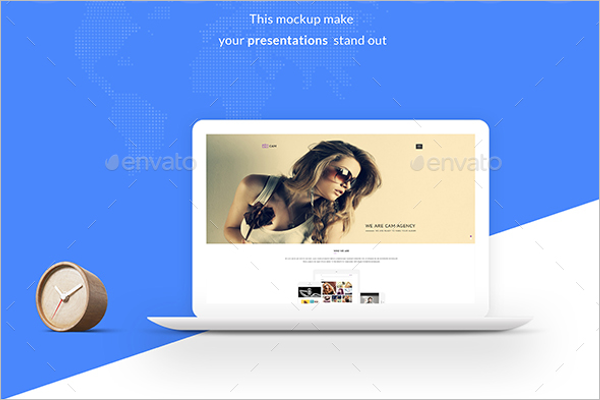Modern Macbook Mockup