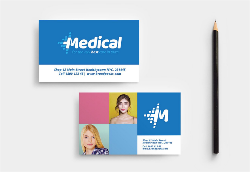 Modern Medical Business Card Design