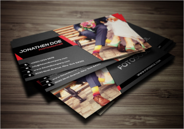 Modern Photography Business Card Design