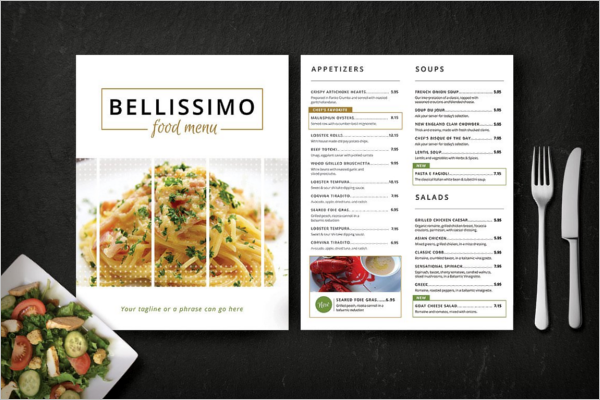ModernÂ Restaurant Menu Design