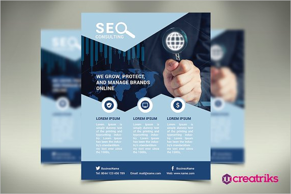 Modern SEO Flyer Template