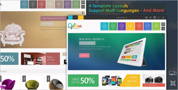 Multi StoreÂ Design Joomla Template