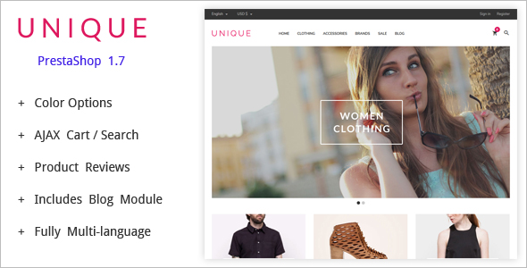 Multi Store Prestashop Theme