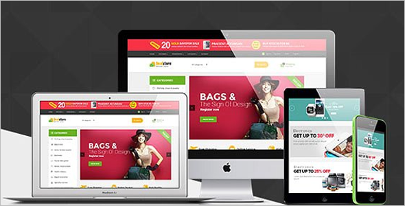 Multiple Store Prestashop Theme