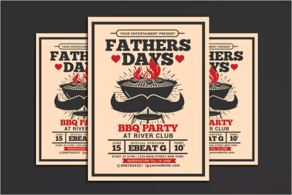 Neighborhood BBQ Flyer Template